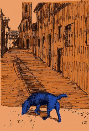 vue dans une rue de Meymac