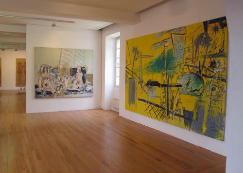 Vue d'exposition "Louis Cane"