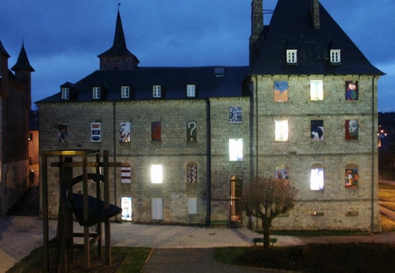 Facade du calendar de l'Avent
